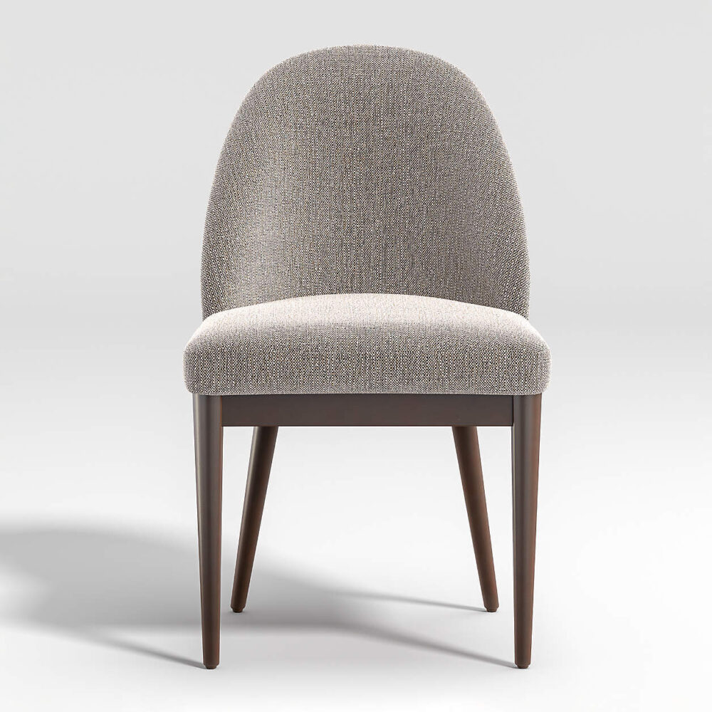 Paolo Black Wood Dining Chair - Image 3